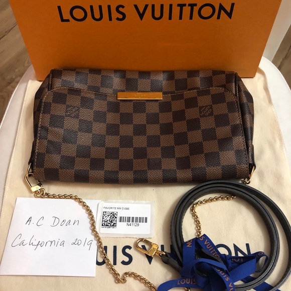Louis Vuitton Handbags - Louis Vuitton Favorite Mm Damier Ebene